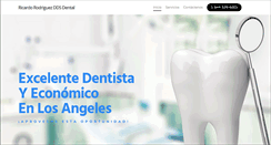 Desktop Screenshot of dentistaeconomicolosangeles.com